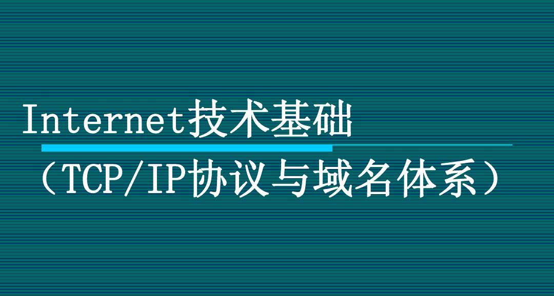 nternet技术基础 Internet技术基础 TCP/IP协议与域名体系 协议与域名体系) (TCP/IP协议与域名体系)